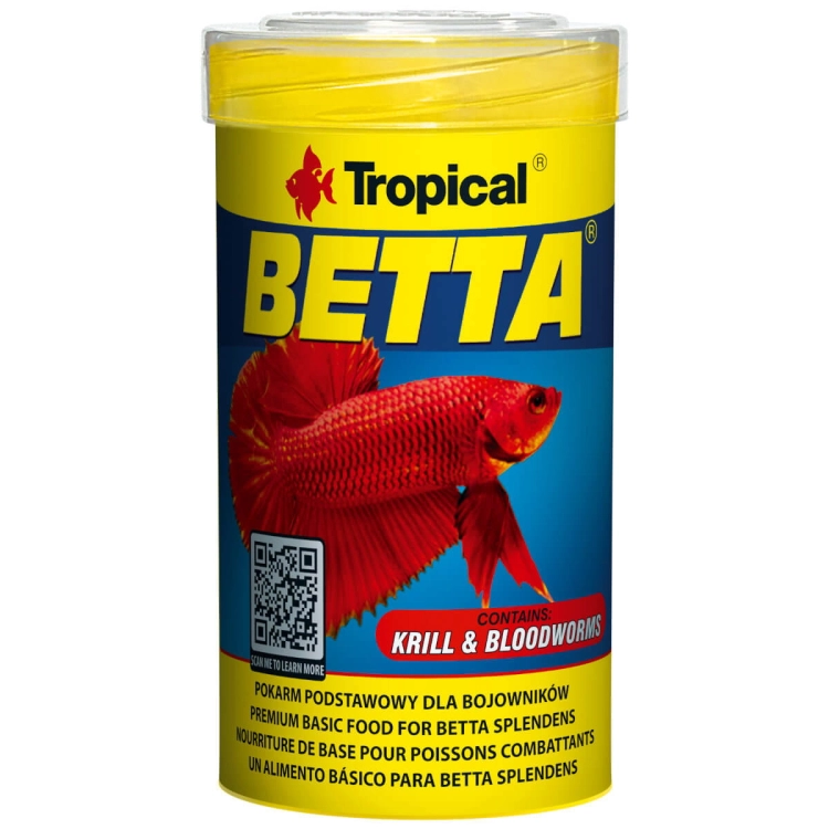 Tropical Betta 100ml - 25g Pokarm dla bojownika