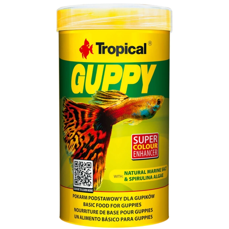 Tropical Guppy 250ml - 50g Pokarm dla gupików