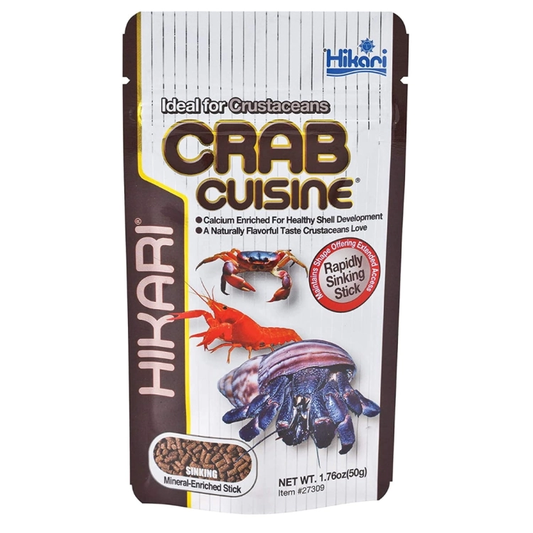 Hikari Tropical Crab Cuisine 50 g pokarm dla krewetek, krabów, homarów, raków, aksolotli