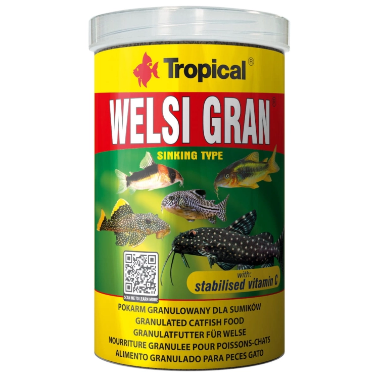 Tropical Welsi Gran 1000ml Pokarm dla ryb dennych