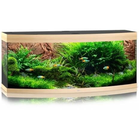 Juwel Vision 450 2x Helialux Spectrum zestaw akwarium + szafka jasne drewno
