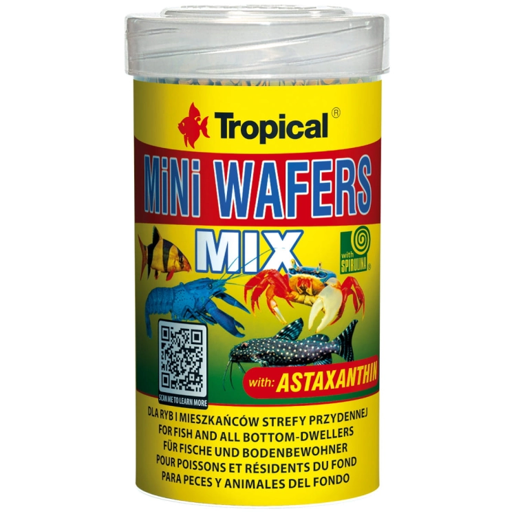 Tropical Mini Wafers Mix 100ml - 55g Pokarm dla ryb dennych