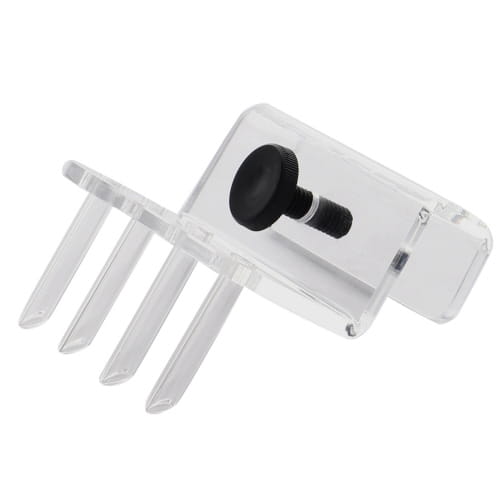 Dupla Tube Holder Uchwyt na 4 wężyki pomp dozujących
