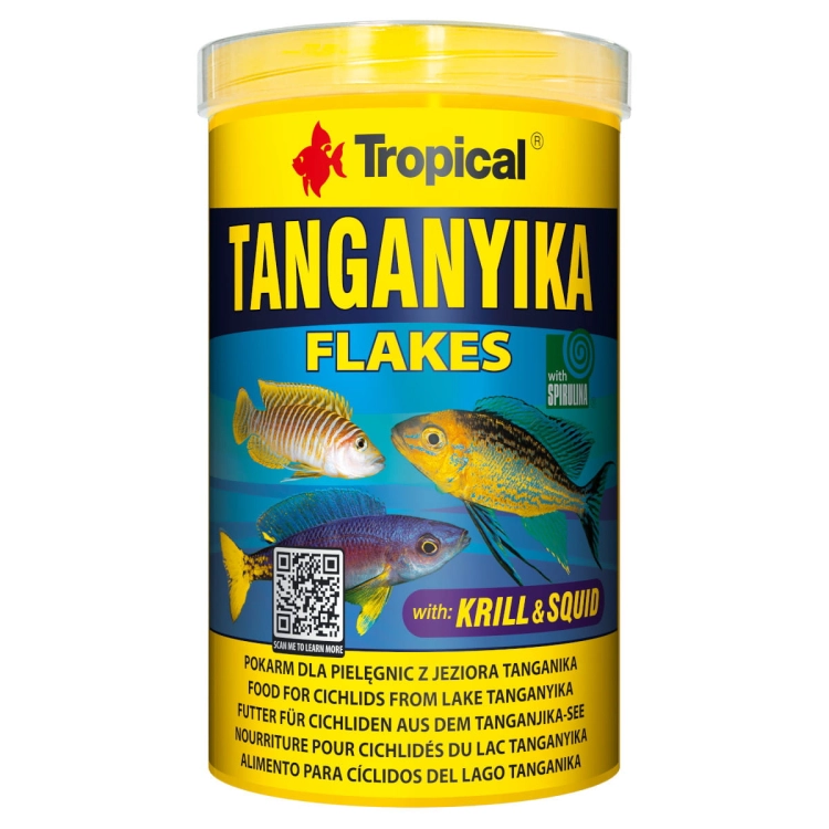 Tropical Tanganyika Flakes 1000ml - 200g Pokarm dla pielęgnic