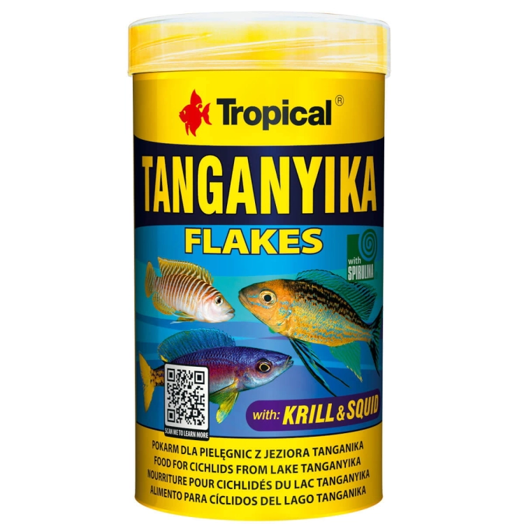 Tropical Tanganyika Flakes 250ml - 50g Pokarm dla pielęgnic