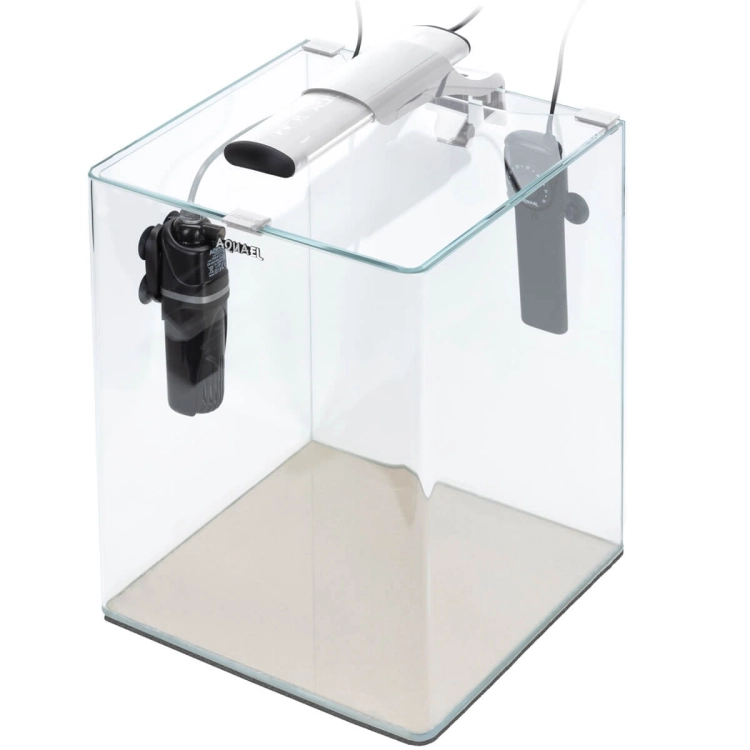 Aquael OptiBent 30 Zestaw akwarium biały LED D&N + gratisy