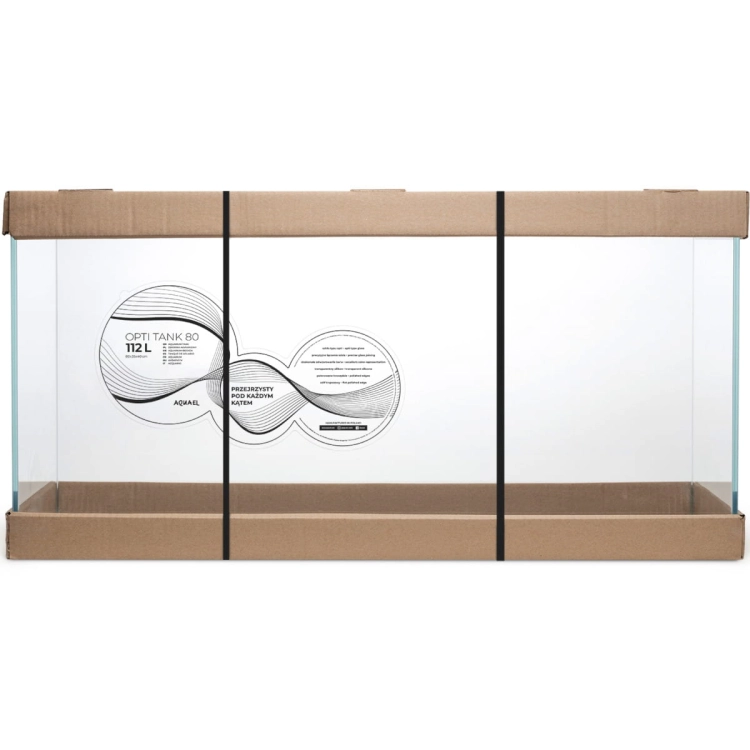Aquael Opti Tank 80 Akwarium 80x35x40cm 6mm + gratisy