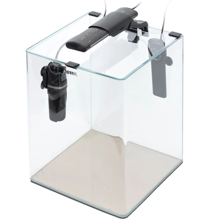Aquael OptiBent 30 Zestaw akwarium czarny LED D&N + gratisy