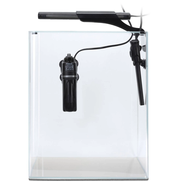 Aquael OptiBent 30 Zestaw akwarium czarny LED D&N + gratisy