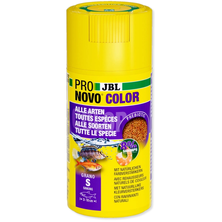 JBL Pronovo Color Grano S 100ml - 65g Pokarm wybarwiający dla ryb