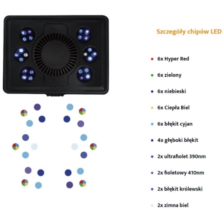 Maxspect Jump Light MJ-L165 lampa oświetlenie LED 65W