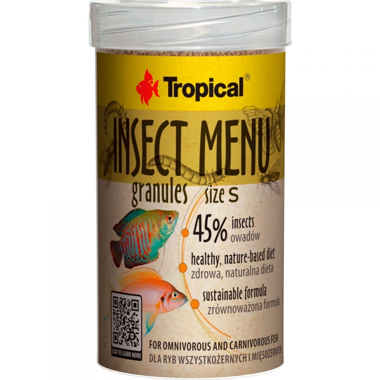Tropical Insect Menu Flakes 1000ml Pokarm 45% owadów