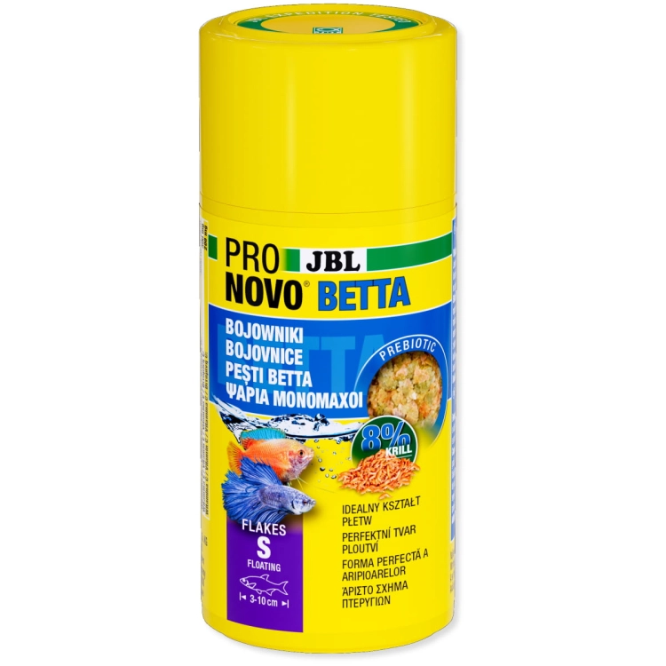 JBL Pronovo Betta Flakes S 100ml - 20g Pokarm dla bojowników