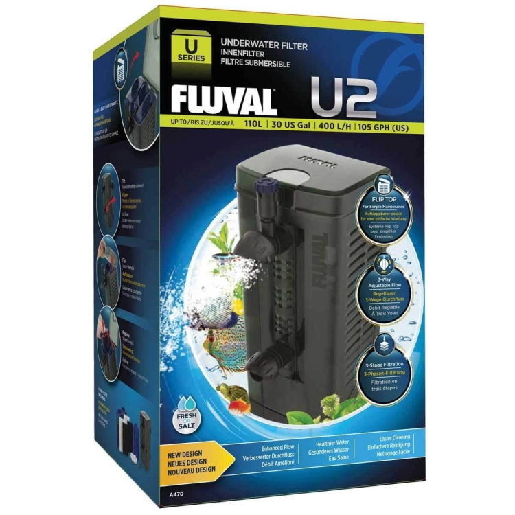 HAGEN FLUVAL U2 FILTR WEWNĘTRZNY DO AKWARIUM 110L