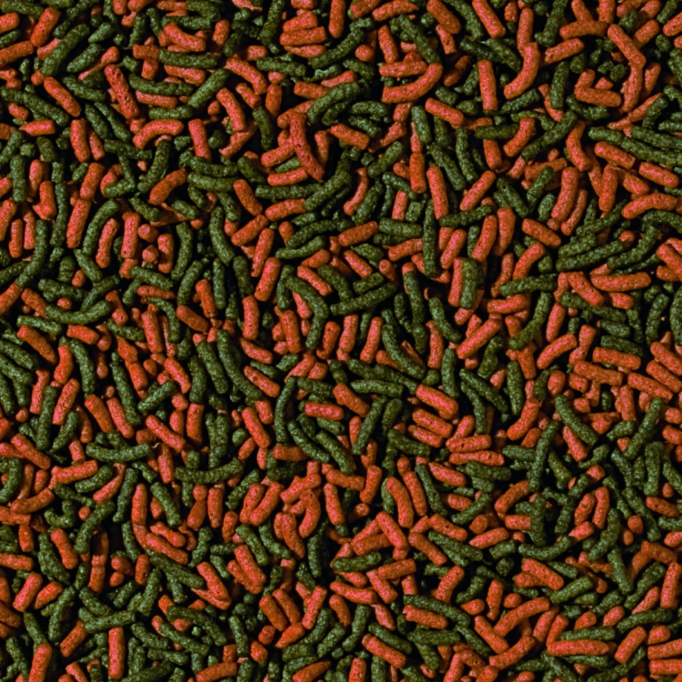 Tropical Cichlid Red&Green Medium Sticks 250ml Pokarm dla pielęgnic