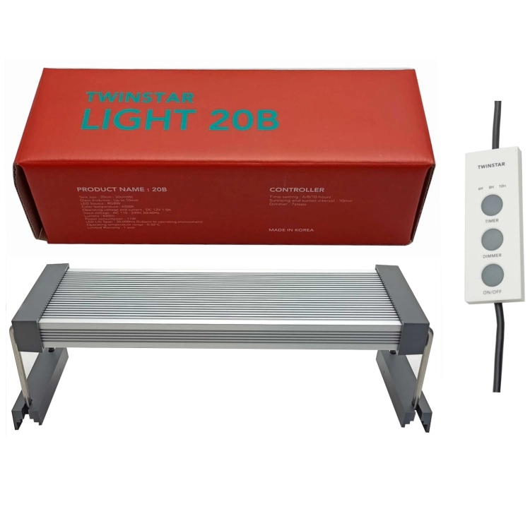 Twinstar Light 20B II Belka oświetlenie LED do akwarium 20-30cm + sterownik