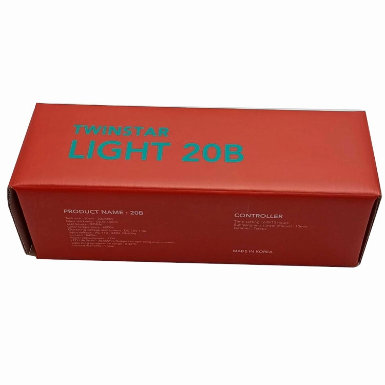 Twinstar Light 20B II Belka oświetlenie LED do akwarium 20-30cm + sterownik