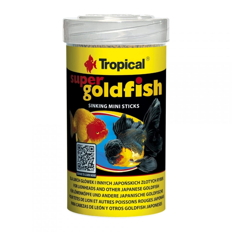 Tropical Super Goldfish Mini Sticks 100ml Pokarm dla złotych rybek