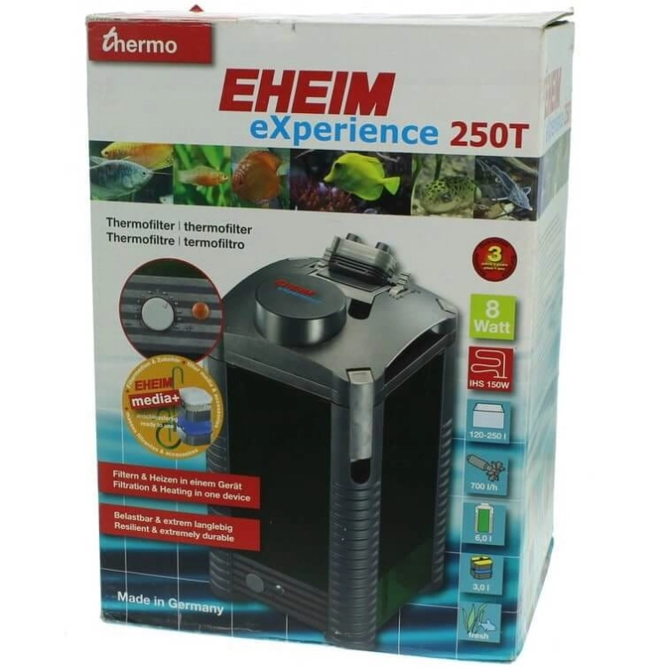 Eheim Experience 250T 2124 - filtr zewnętrzny z grzałką + gratisy