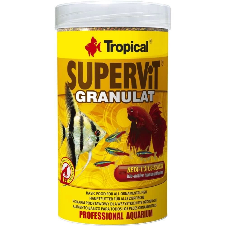 Tropical Supervit Granulat 250ml - 138g Pokarm dla ryb