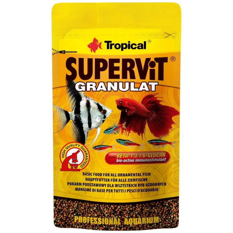 Tropical Supervit Granulat 10g Pokarm dla ryb