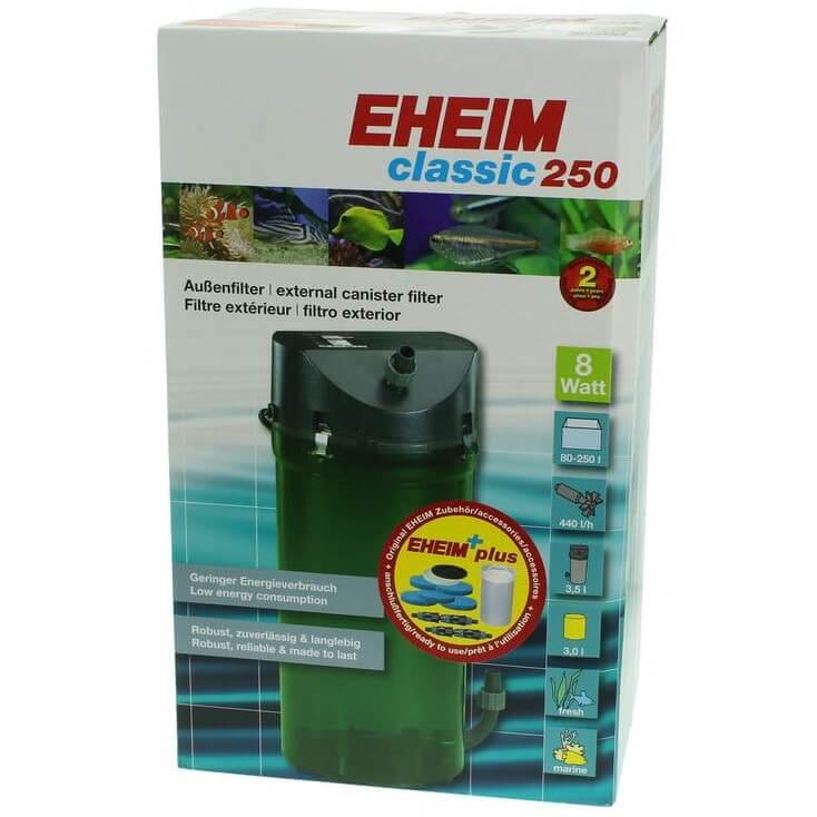 Eheim Classic 2213+ filtr do 250l wkłady + zawory + gratisy