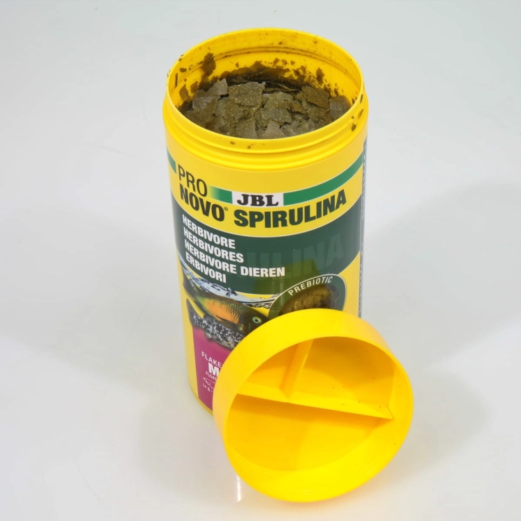 JBL Pronovo Spirulina Flakes M 1000ml - 160g Pokarm dla ryb refill