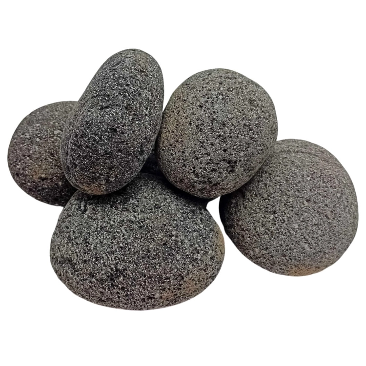 Black Oval Rock 25kg - Skała dekoracja do akwarium
