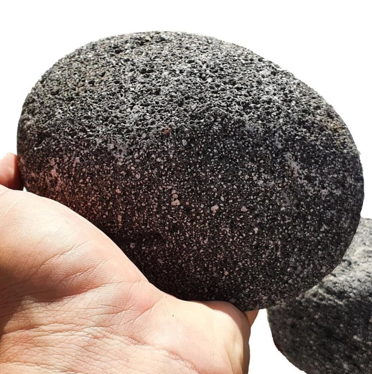 Black Oval Rock 25kg - Skała dekoracja do akwarium