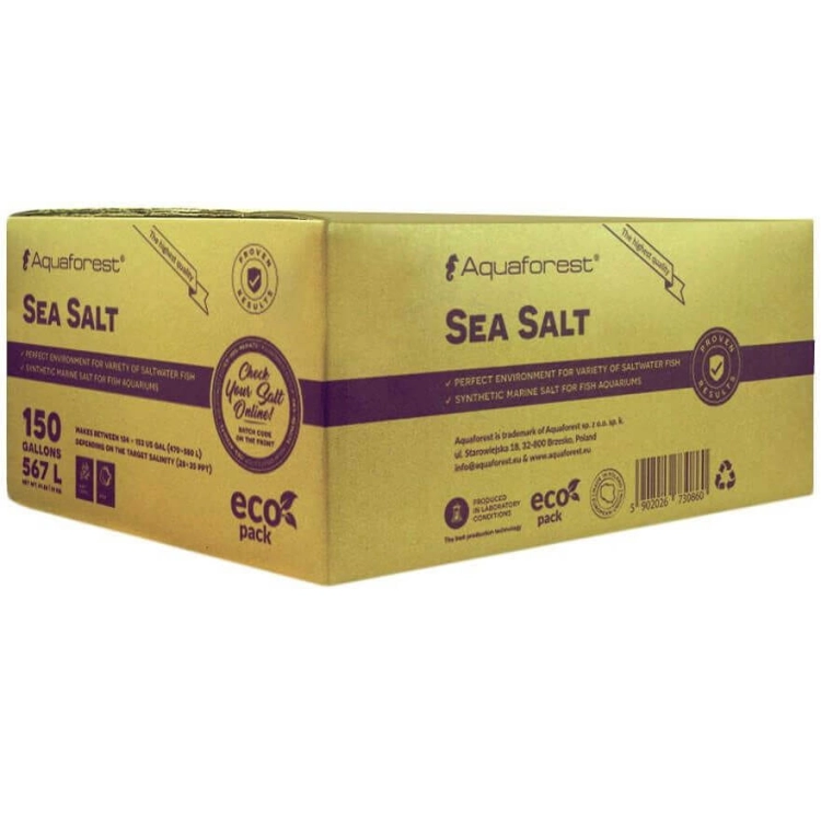 Aquaforest Sea Salt 19kg - sól do akwarium morskiego