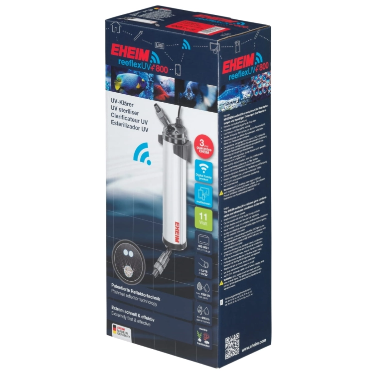 Eheim ReeflexUV+e 800 Lampa 14W sterylizator UV-C Wi-Fi