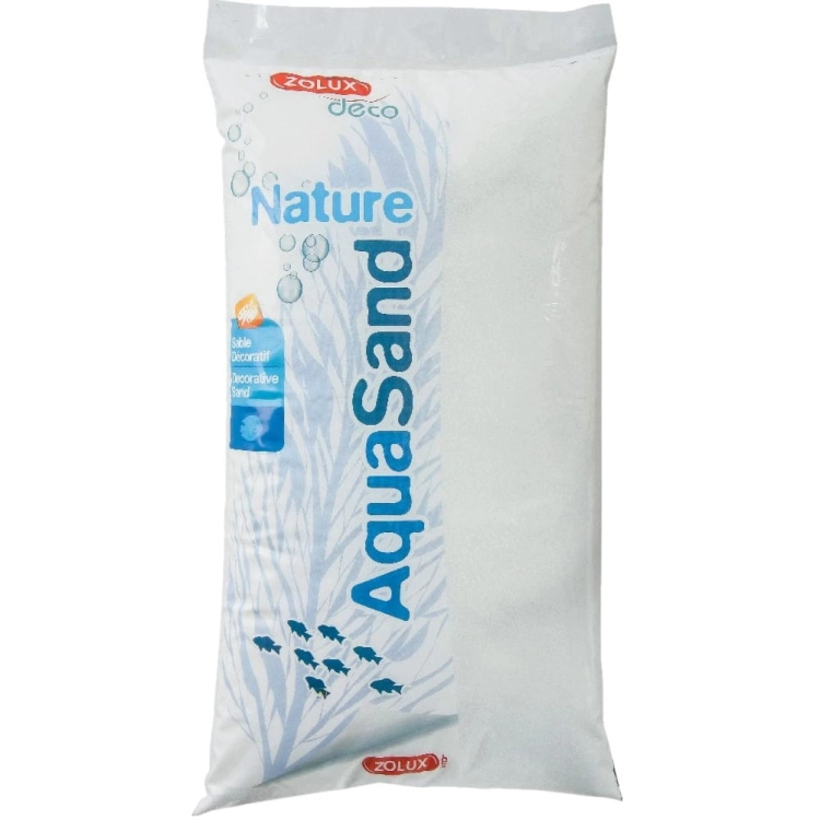 Zolux Aquasand Nature Śnieżnobiały Krystobalit 4kg Żwir piasek naturalny do akwarium
