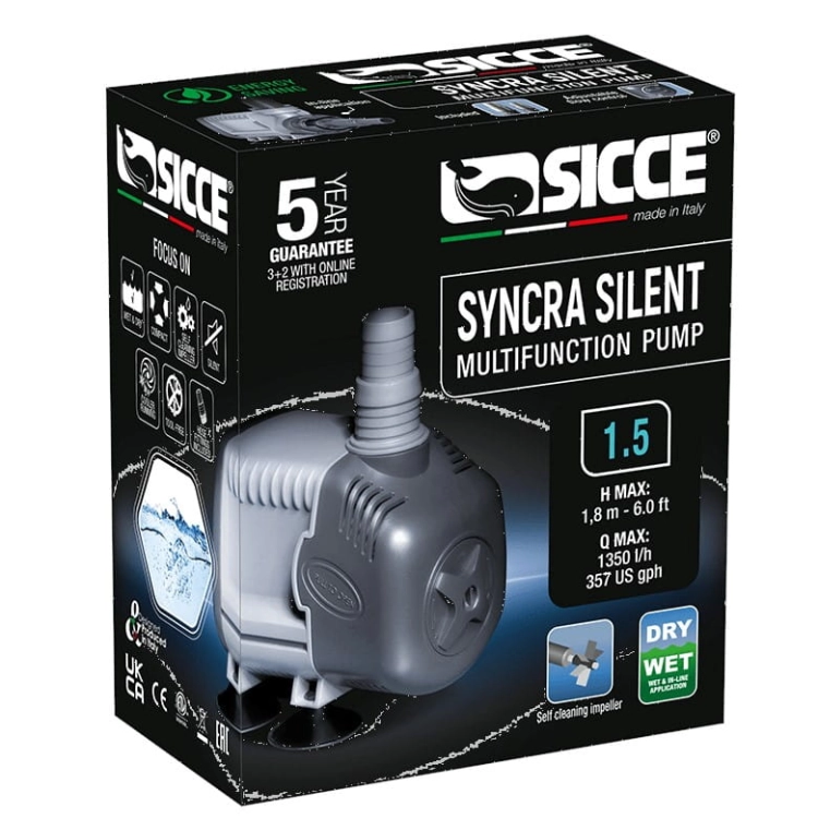 Sicce Syncra 1.5 Pump Pompa obiegowa 1 350l/h