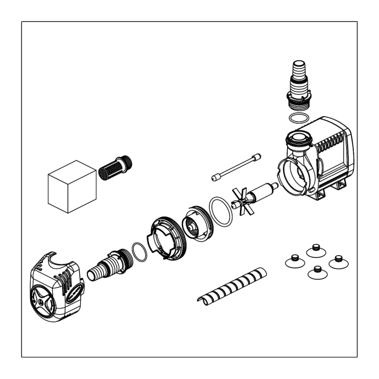 Sicce Syncra 1.0 Pump - Pompa obiegowa 950l/h