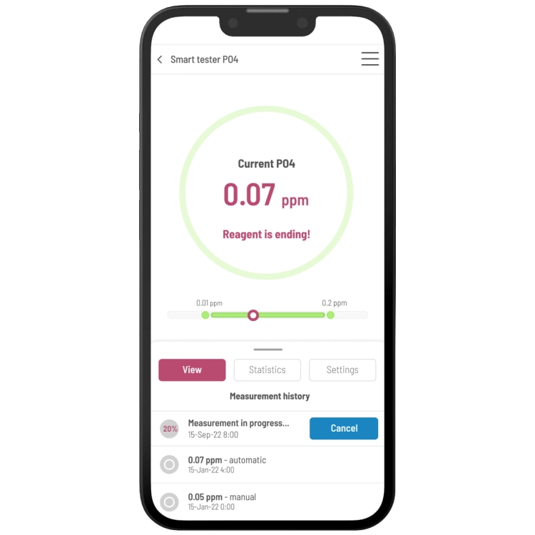Reef Factory Smart Tester WiFi -  Automatyczny pomiar Ca Mg NO3 PO4 + reagenty gratis