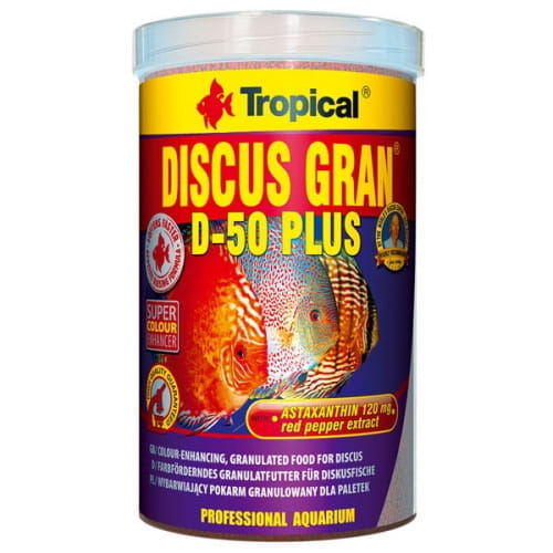 Tropical Discus Gran D-50 Plus puszka 1000ml - 440g