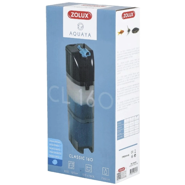 Zolux Aquaya Classic 160 Filtr wewnętrzny do akwarium 750L/H 16W
