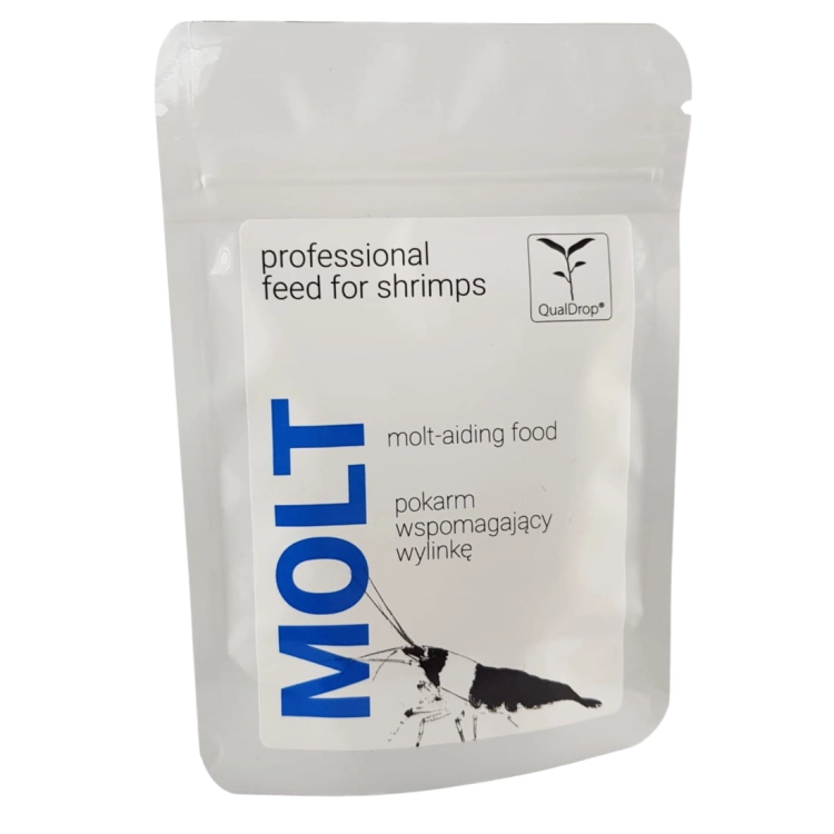 QualDrop Food for Shrimp 7x10g - Krill Green Vital Breed Algae Molt - Pokarmy dla krewetek