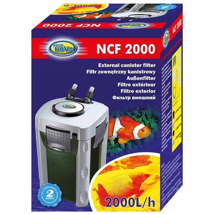 Aqua Nova NCF-2000 filtr zewnętrzny do akwarium + gratisy