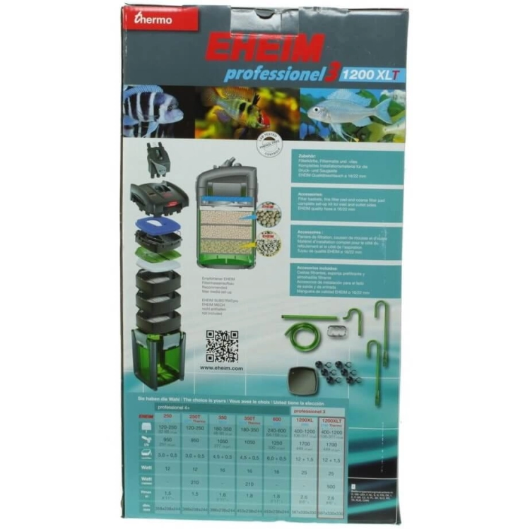 Eheim Professionel 3 1200XLT 2180 filtr zewnętrzny z grzałką + gratisy