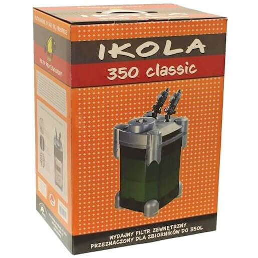 Ikola 350 Classic Filtr zewnętrzny do akwarium 350l + gratisy