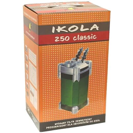 Ikola 250 Classic Filtr zewnętrzny do akwarium 250l + gratisy