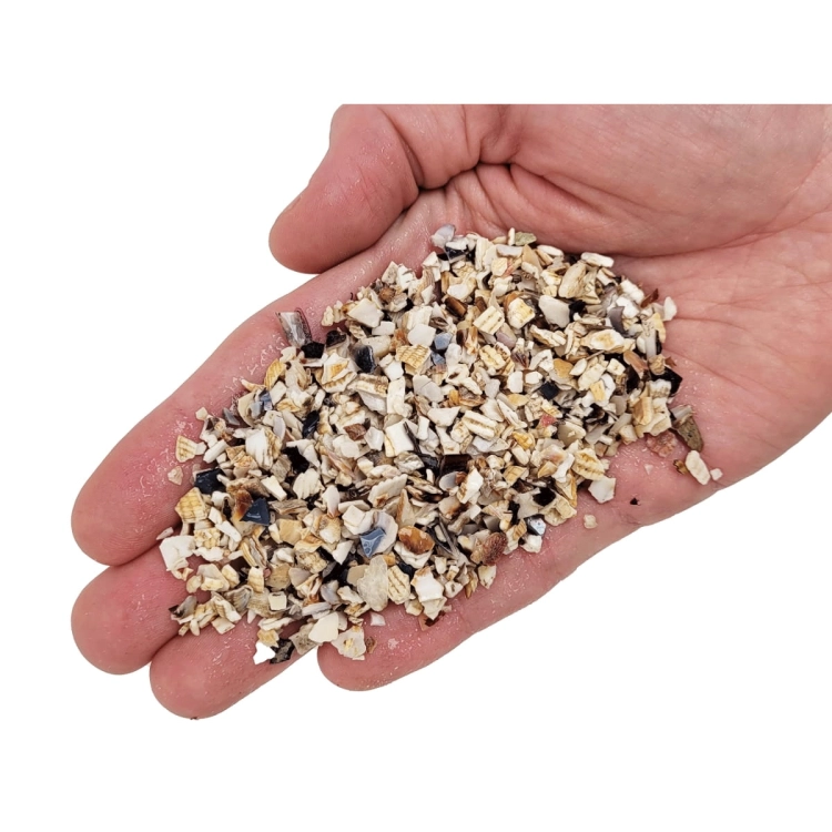 Wio Shellbed Riverbed 0,1-5mm 5kg Naturalne podłoże do akwarium