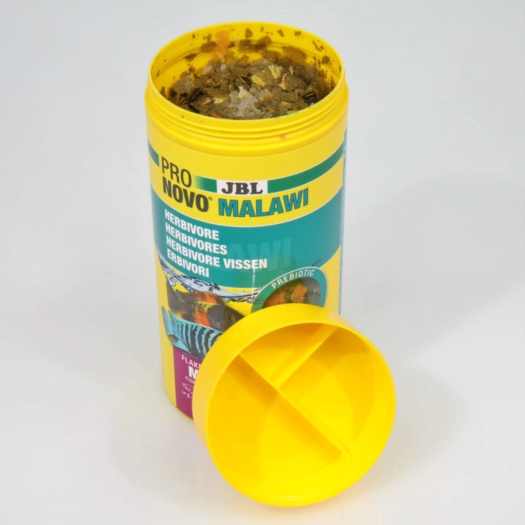JBL Pronovo Malawi Flakes M 250ml - 40g Pokarm dla ryb spirulina 18%