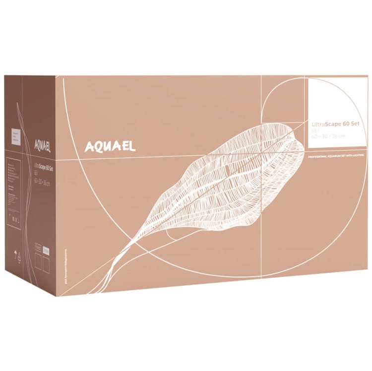 Aquael Ultrascape 60 Forest Akwarium zestaw LED D&N + gratisy