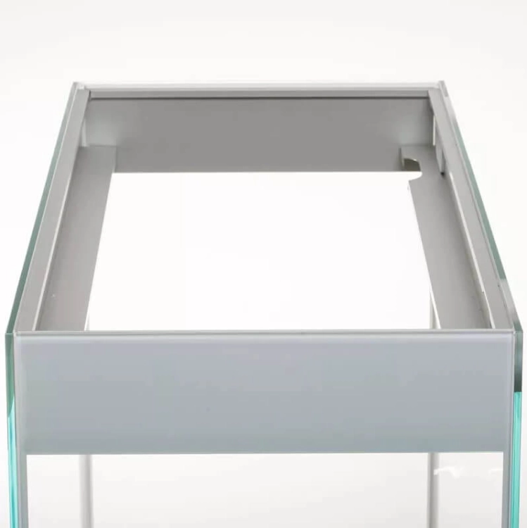 Aquael Glossy ST 150 D&N Zestaw akwarium biały LED + gratisy