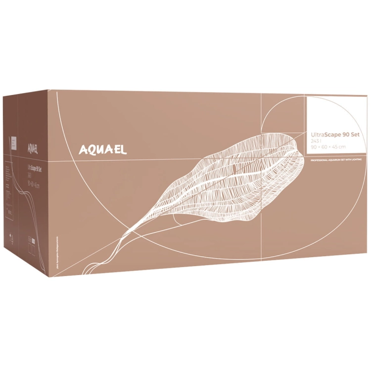 Aquael Ultrascape 90 Snow Akwarium zestaw LED 4x14W + gratisy