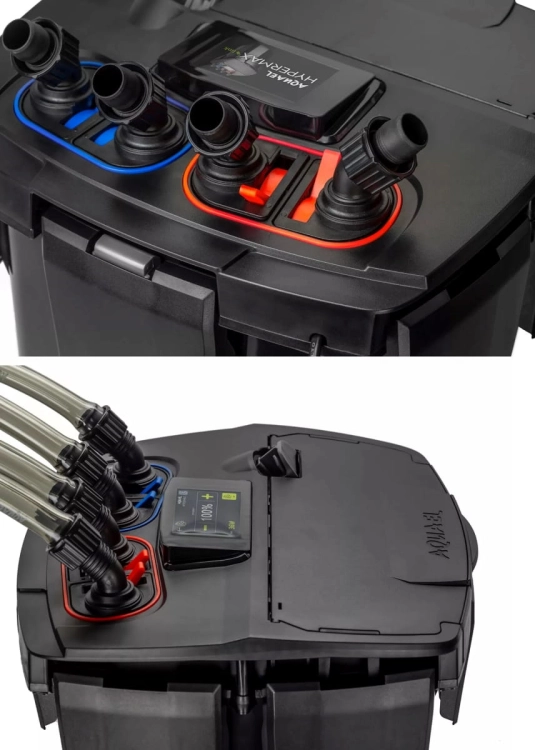 Aquael Hypermax Link - Filtr zewnętrzny Wi-Fi do akwarium 1500L + gratisy