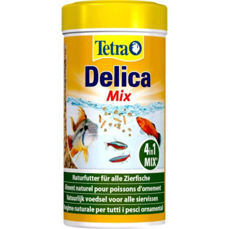 Tetra Delica Natural Snack Mix 250ml - 30g Pokarm liofilizowany dla ryb