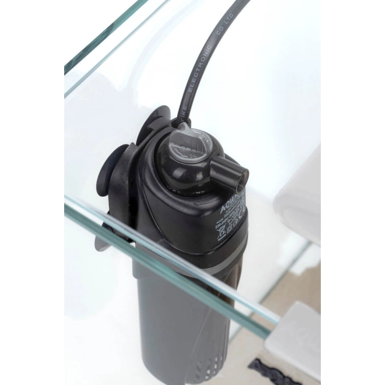 Aquael OptiBent 20 Zestaw akwarium czarny LED D&N + gratisy